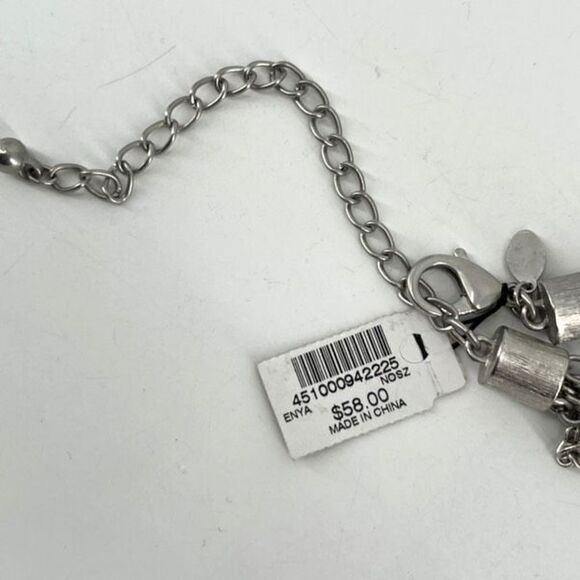 NWT Chico’s Fringe Pendant twisted layered chain‎ - Picture 7 of 10